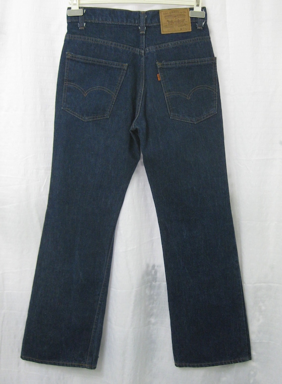 Levis 517 Jeans 29x29 USA Made Vintage 1970s Orang