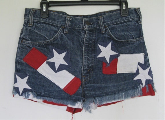 Levis 646 Jean Shorts Size 32 Custom 