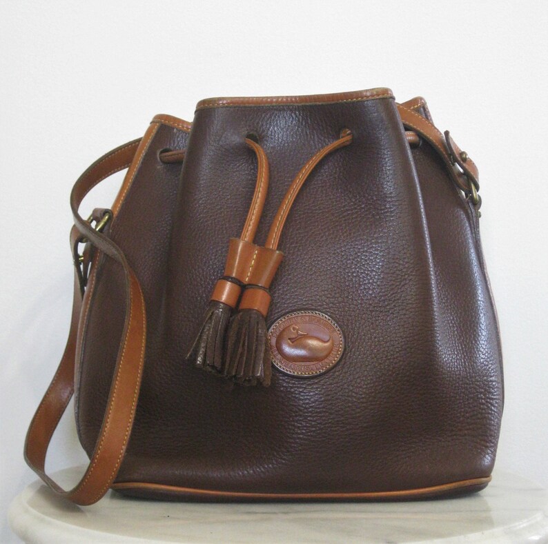 vintage dooney and bourke drawstring bag