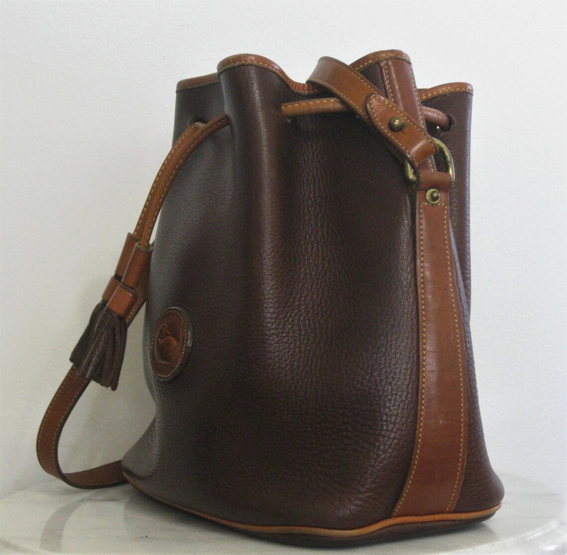 vintage dooney and bourke drawstring bag