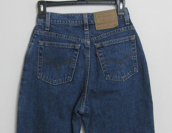1990s Levis 512 27X30 Red Tab Jeans USA Made