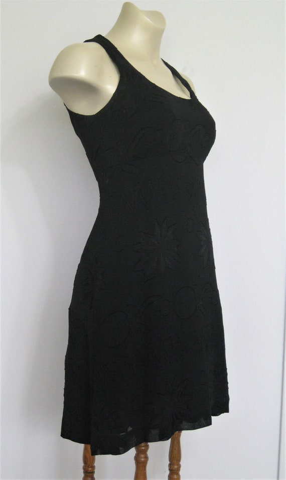 Black Dress Nicole Miller 1990s
