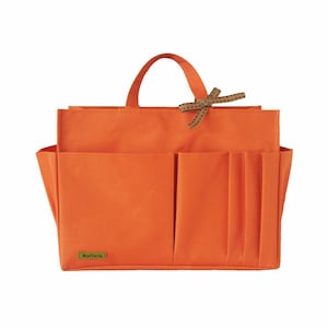 Taschen-Organizer für Handtasche - XXL Size Waterproof Bag Organiser with Keyclip - Sturdy & Lightweight - 11 Compartments - 10 Colours