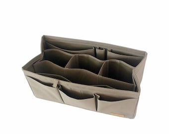 Fits BIRKIN 25 30 35 40  WATERPROOF Bag Insert Organiser - Sturdy & Lightweight - 11 Compartments - 12 Colours