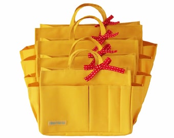 Fits Daily Battle 41, 37, 32, 27 - Waterproof Sturdy Bag Organiser Insert, 11 Compartments, 18 Colours