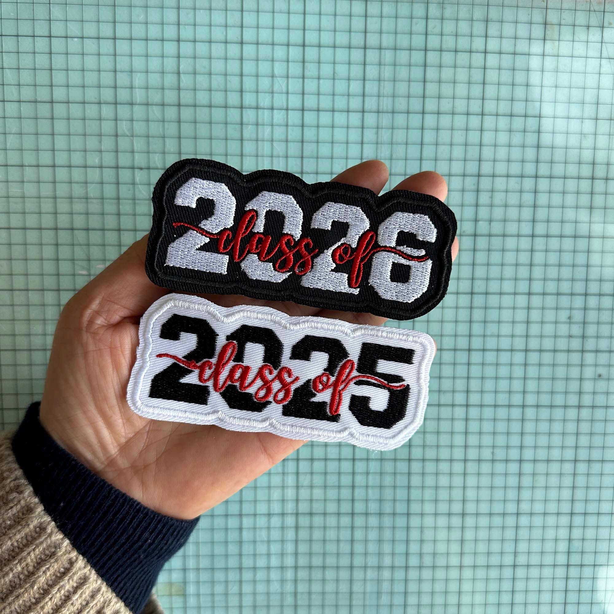 Ase Gradution Patch Custom Class of 2026 Embroidered Patches, Graduation Year Personalize ...