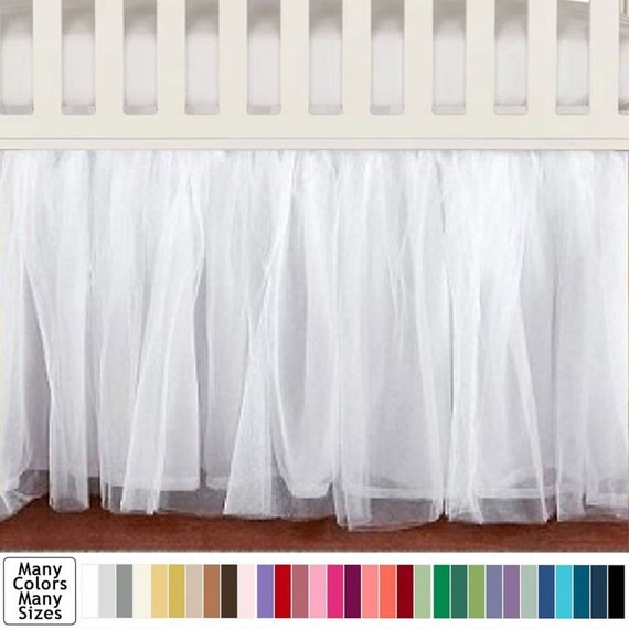 tutu crib skirt