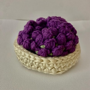 crochet flower pot coasters