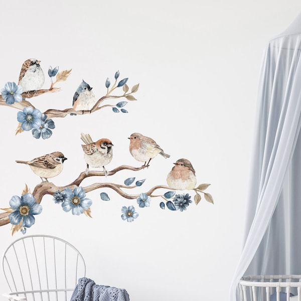 Bird Wall Decals - Etsy