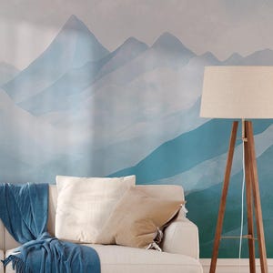 Icepeak Kids Wallpaper – Arctic Landscape Mural | Custom Size | Peel & Stick or Non-Woven | Children's Room Decor