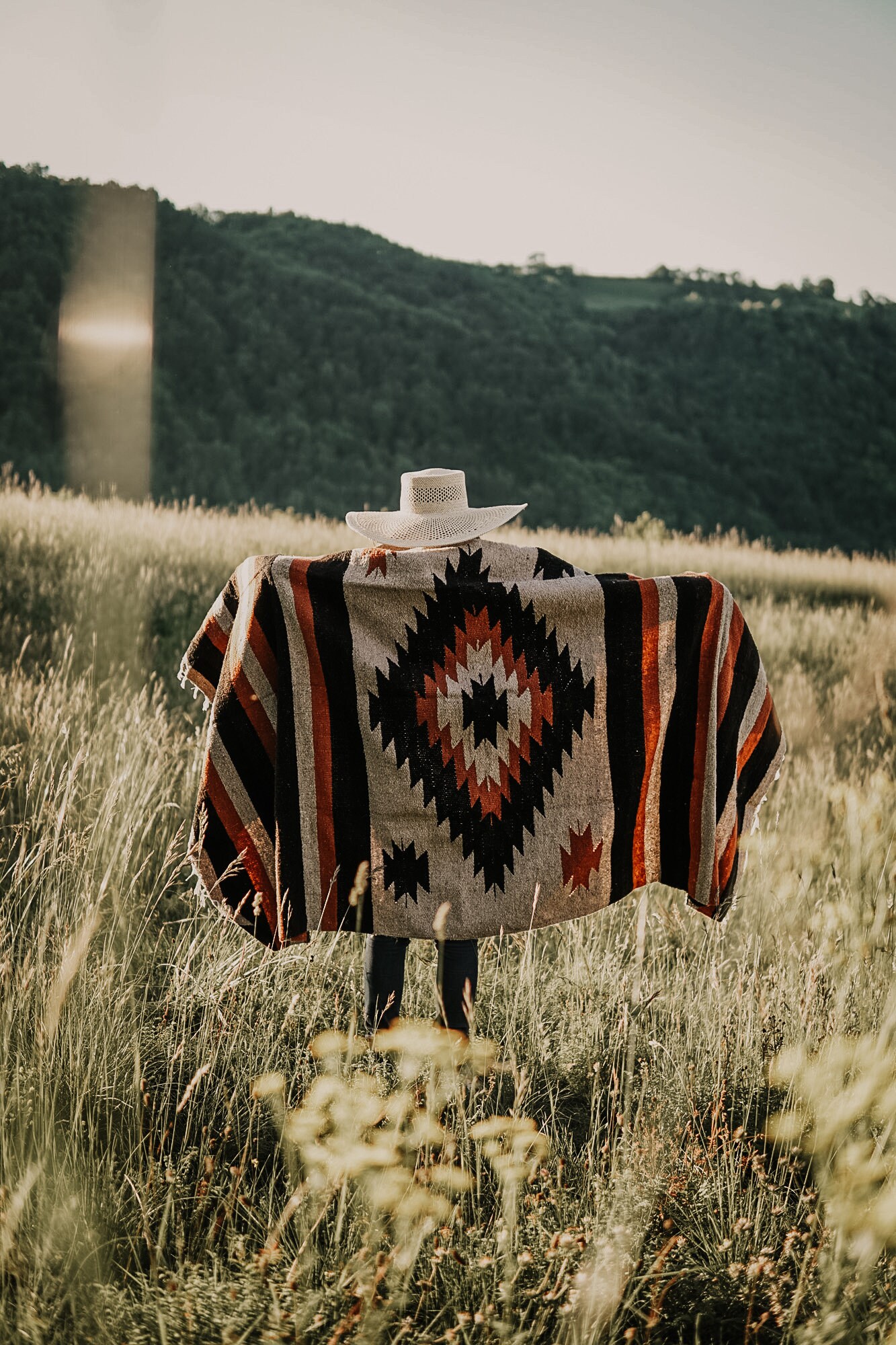 Mexican blanket Mexican carpet Native American carpet Etsy