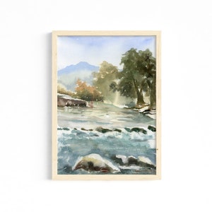 Aquarellmalerei Hallo Auflösung 300 dpi unveränderte raw jpeg Datei printable Download einzigartiges Geschenk für jeden Anlass