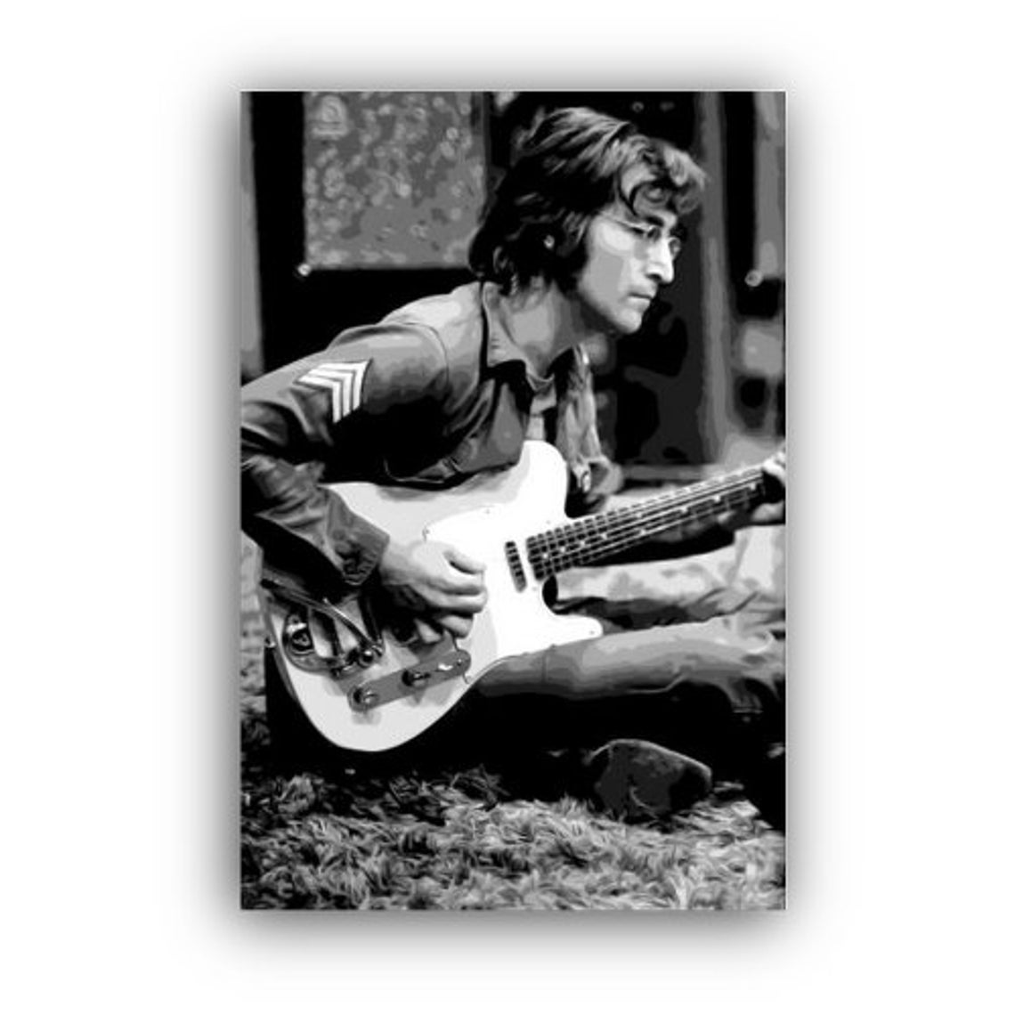 John Lennon Canvas Wall Art Print | Etsy