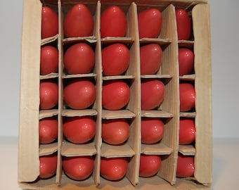 Vintage - Working Red Japan C9 Bulbs (25)