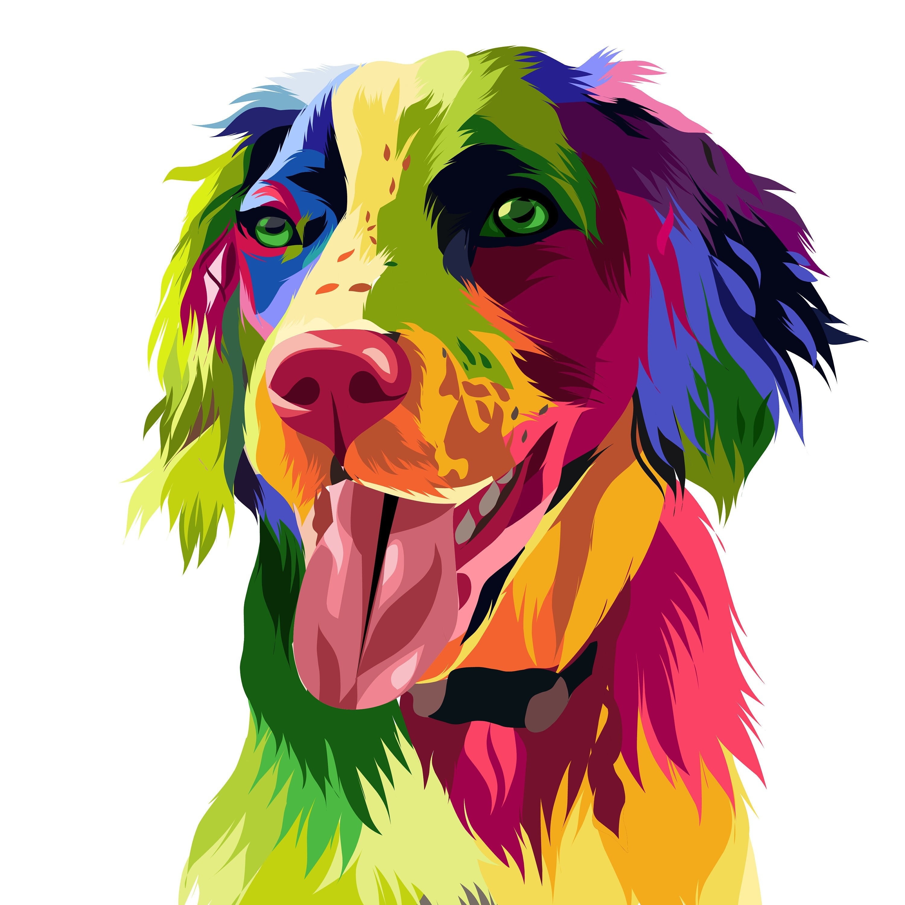 Puppy pop best sale art