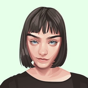 Retrato personalizado a partir de foto, presente personalizado, foto para desenho animado, retrato digital, presente para amigo, presente de casamento, momento em família