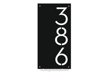 Address Plaque, Modern House Numbers, Address sign, House Number, House Number Sign Plaque, Custom Street Sign,  House Number Plaque