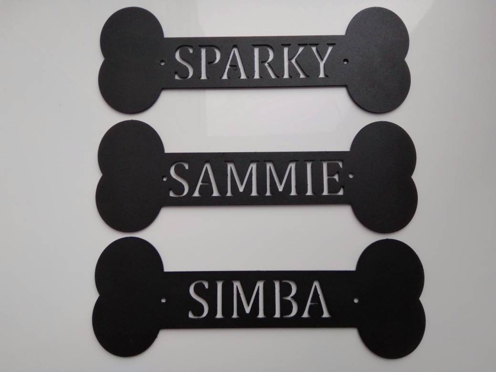 Dog Sign Pet Names Customized Metal Sign Pet Name Signs Etsy