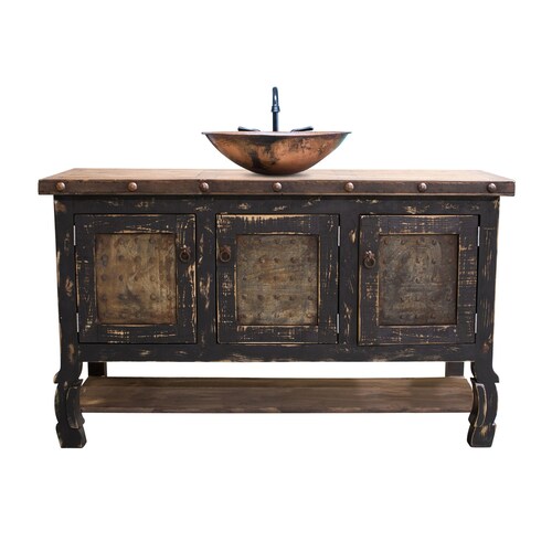 Hanson Rustic Bathroom Vanity Etsy