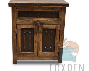 Walker Bathroom Vanity With Metal Accents