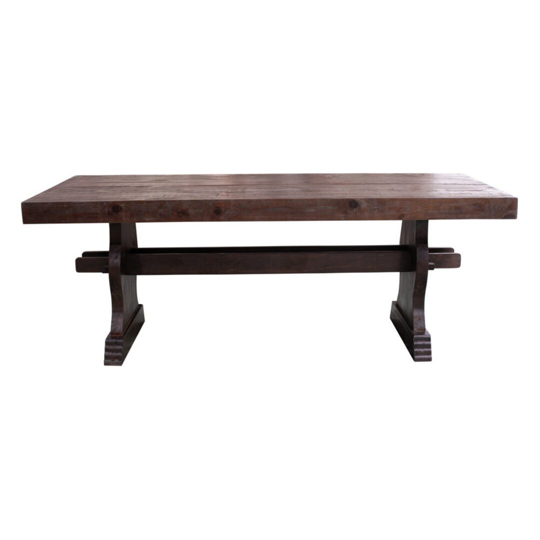 Burke Rustic Dining Table by Fennec - Etsy