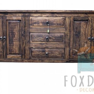 Torro Double Sink Reclaimed Bathroom Console
