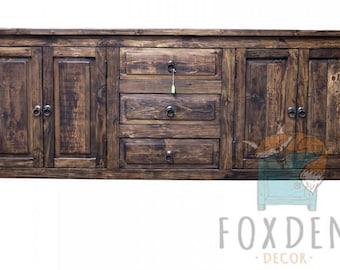 Torro Double Sink Reclaimed Bathroom Console