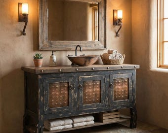 Hanson Rustic Bathroom Vanity