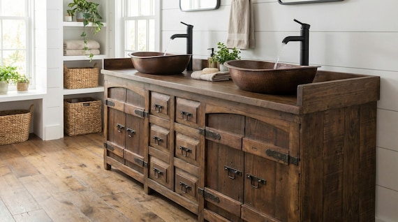 Goliath Double Sink Bathroom Vanity