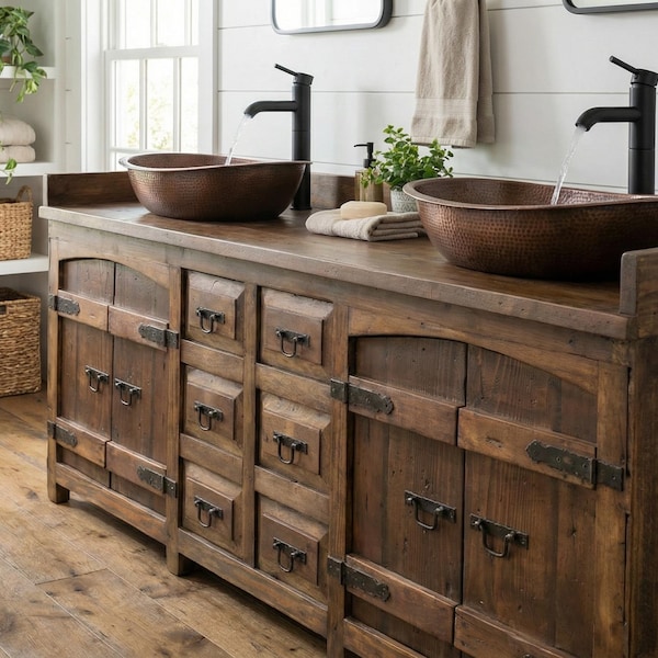 Goliath Double Sink Bathroom Vanity