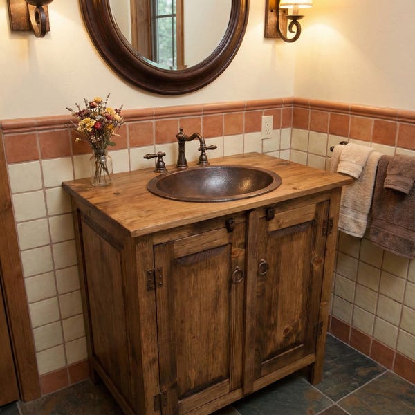 Sol Rustic Bathroom Vanity