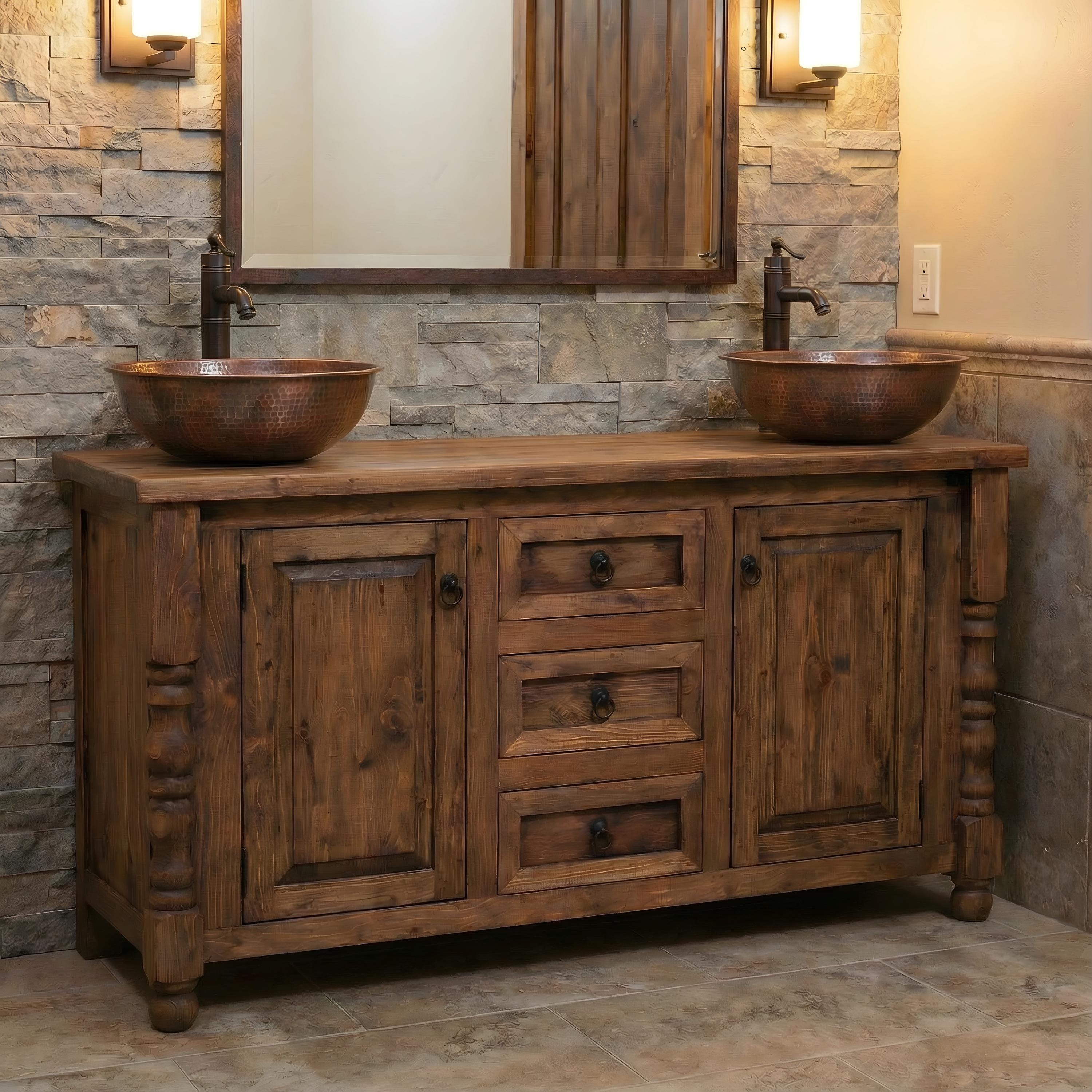 Boulder Bathroom Vanity - Etsy