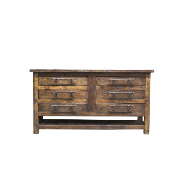 Logan Rustic Bathroom Console