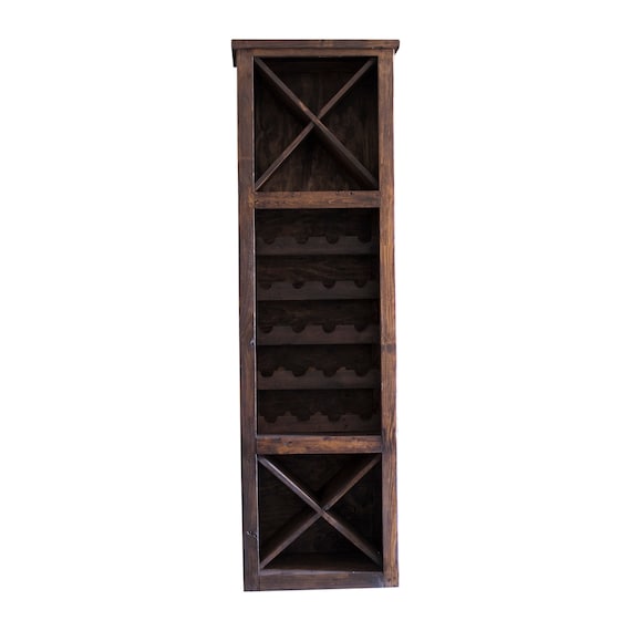 Tall wood wine 2025 rack