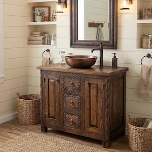 Lasso Rustic Bathroom Vanity