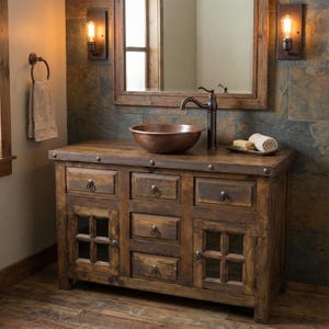 Zander Reclaimed Wood Vanity
