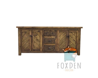 Carter Rustic Reclaimed Bathroom Vanity