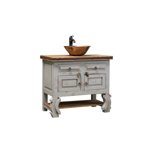 Madrid Rustic Bathroom Vanity Etsy