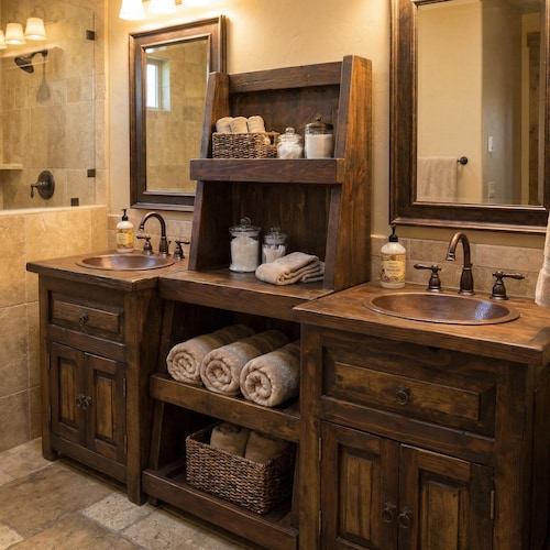 Emmett Bathroom Vanity from Reclaimed Wood