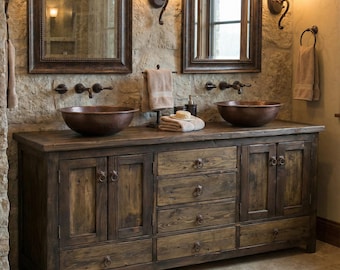 Willow Reclaimed Double Sink Vanity