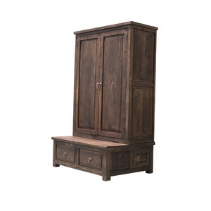 Ivory Adventure Reclaimed Wood Armoire
