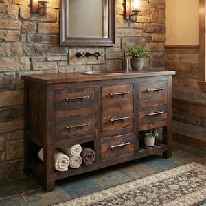 Kyle Reclaimed Wood Bathroom Vanity