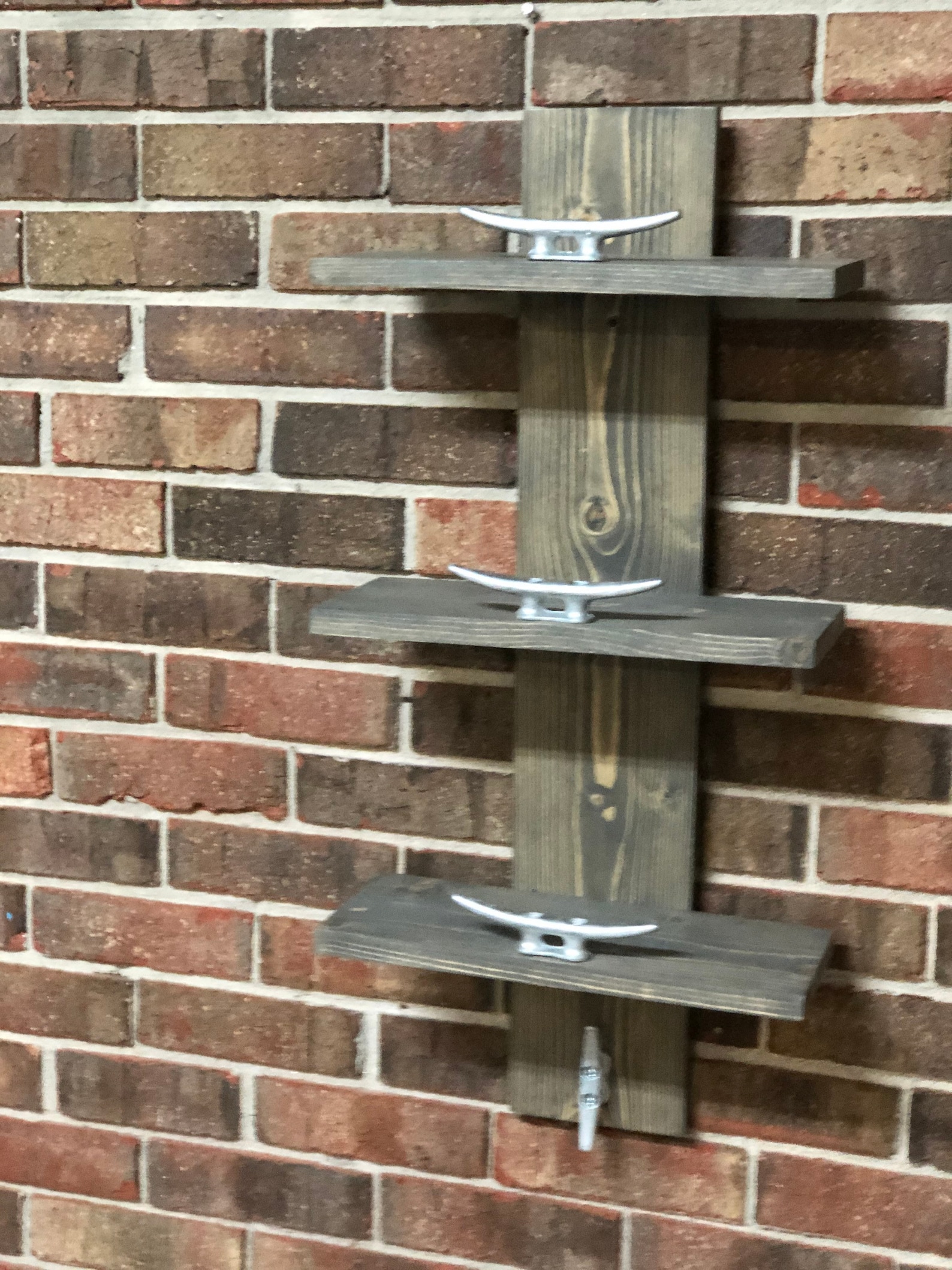 Nautical Towel Rack Nautical Decor Coastal Decornautical Etsy