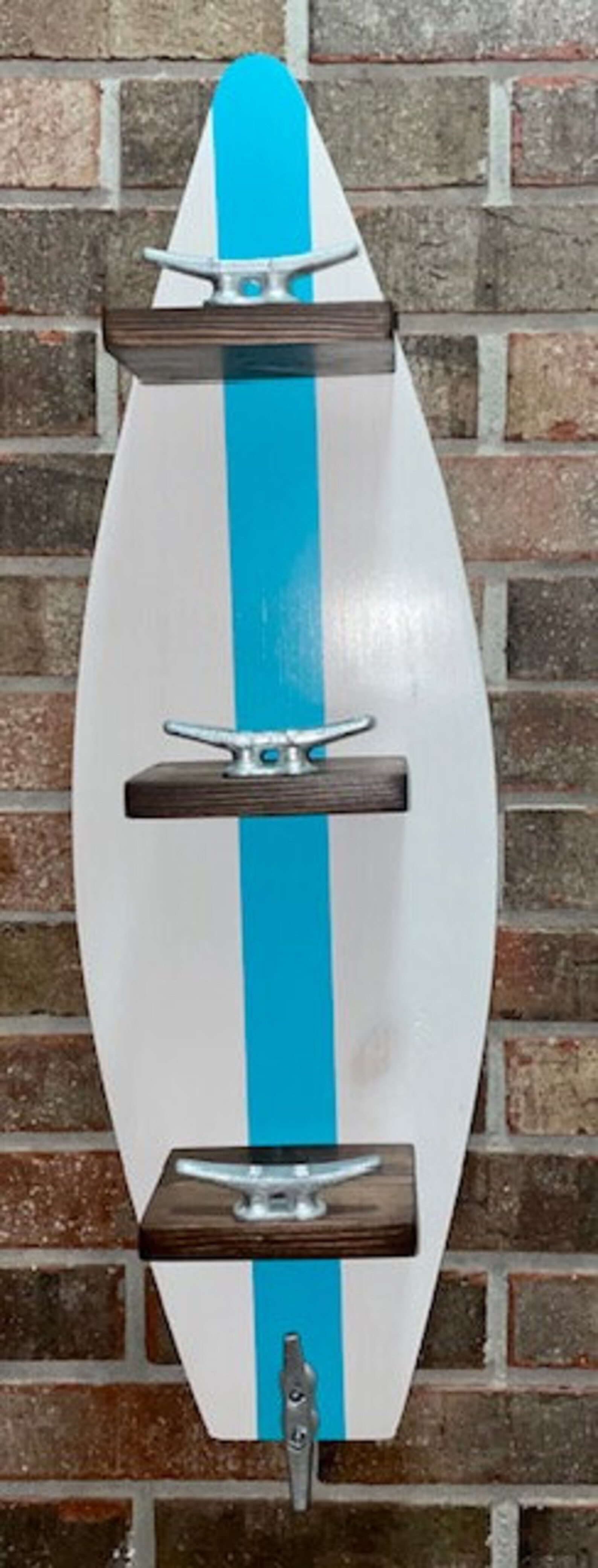 Surfboard Towel Rack Nautical Towel Rack Nautical Decor Etsy