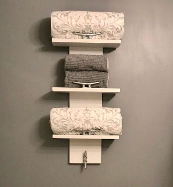 Nautical hand towel holder sale