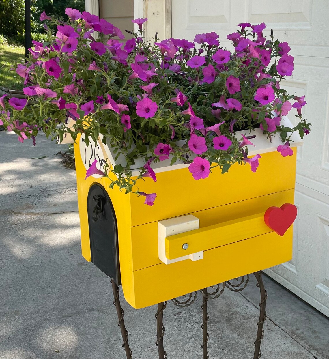 Mailbox Planter Mailbox Cover Etsy