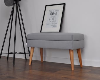 Modern Lovare Lux Bench With Storage