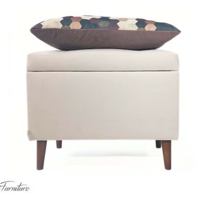 Truhe Toskana Bank, gepolsterte Truhe HANDGEFERTIGT von Rossi Furniture