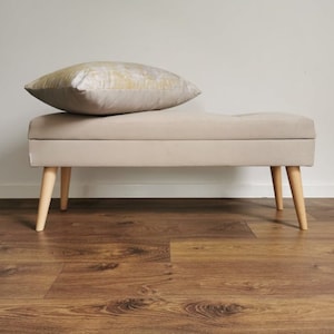 LOVARE Steppbank von Rossi Furniture 90 cm mit Stauraum