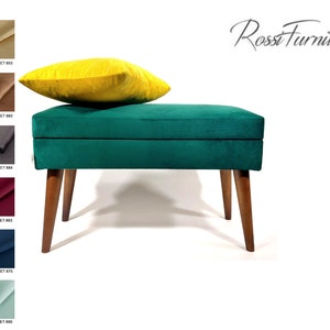 LOVARE LUX Polsterbank, Sitzbank, Bank mit Stauraum Rossi Furniture